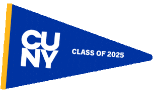 Graduation Cuny Sticker by The City University of New York