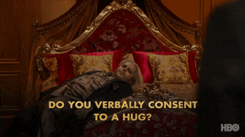 Josh Gad Hug GIF by HBO