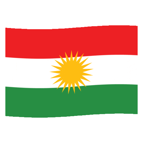 Kurdistan Kurd Sticker by Gecko Developments