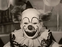 scary clown gifs