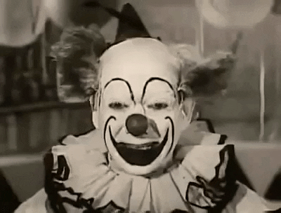Creepy Clown GIF - Find & Share on GIPHY