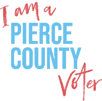 Vote Washington Sticker by Pierce County Auditor