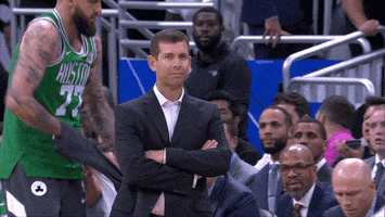 Brad Stevens Smh GIF by Boston Celtics