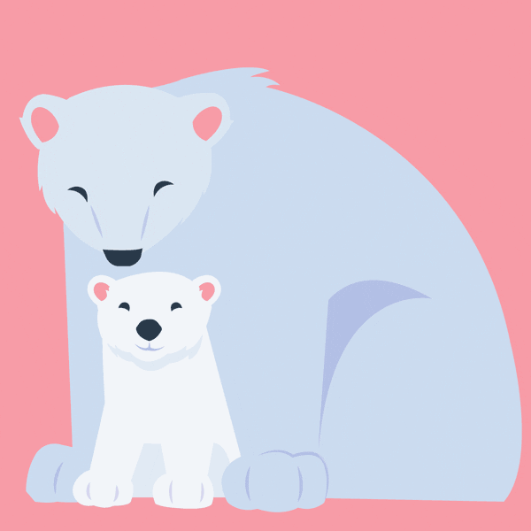 Image result for polar bear gif cartoon