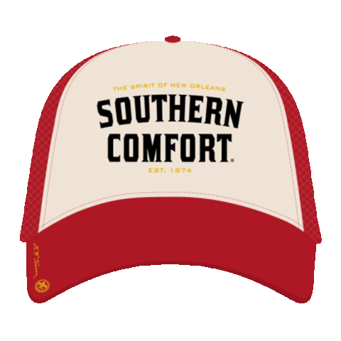 Hat Cap Sticker by Southern Comfort UK