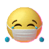 Face Mask Sticker by Emoji
