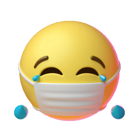 Face Mask Sticker by Emoji for iOS & Android | GIPHY