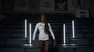 Georgia Tech Volleyball GIF by Georgia Tech Yellow Jackets