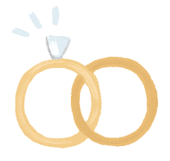 Planner Do Nosso Casamento Sticker by Chuva de Papel