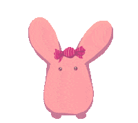 YugiKitten anime candy pink bunny hanakokun Sticker
