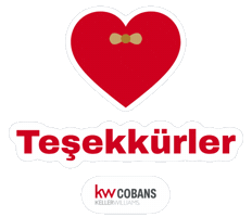 Thanks Thank You Sticker by KW CobanS