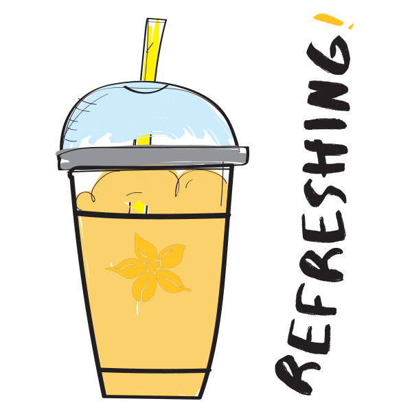 Refreshing Herbal Teas Sticker by Coffee Island Cyprus for iOS