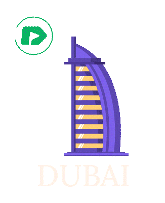 Burj Al Arab Dubai Sticker by pickyourtrail