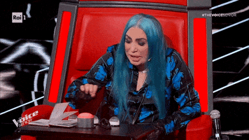 The Voice Senior Agenda GIF by The Voice of Italy