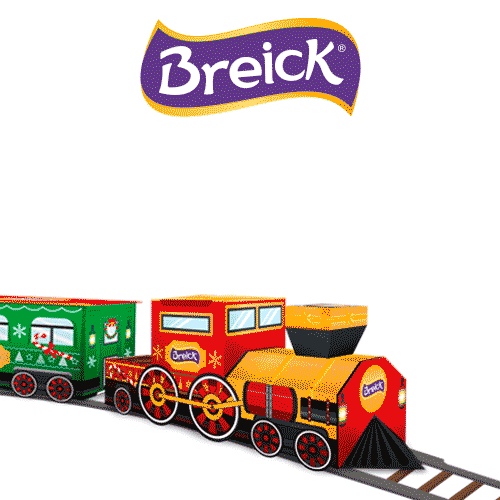 Christmas Chocolate Sticker by Chocolates Breick