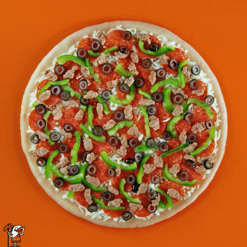 pizza explosion GIF by Little Caesars