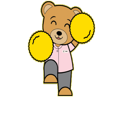 SAM Bear of SGH Sticker