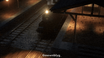 Anime Train GIF
