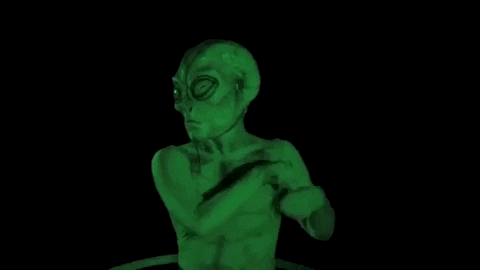 dancing alien gif