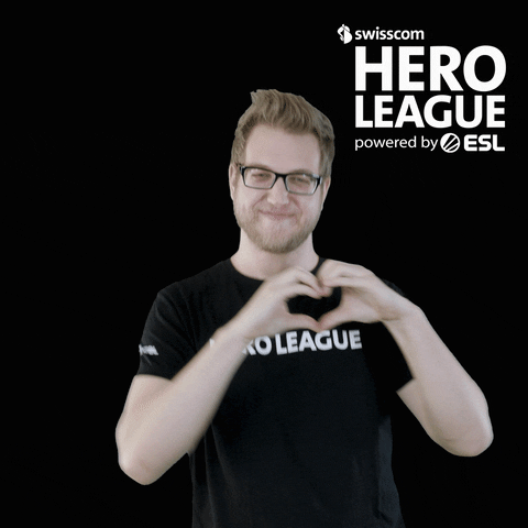 Heart Love GIF by Swisscom Hero League