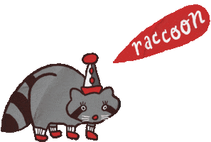 Raccoon Great Big Story Sticker by Marcie LaCerte