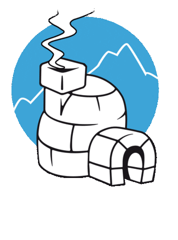 Igloo Iglu Sticker by Iglu-Dorf