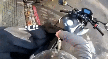 Horrible Rider Accident Caught On Camera GIF