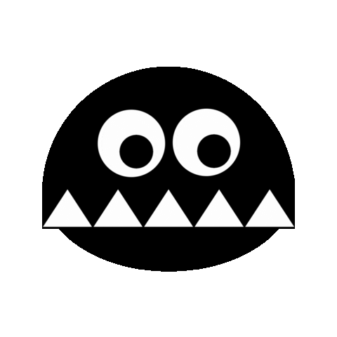Eyes Bouncing Sticker by Aljosha Konstanty
