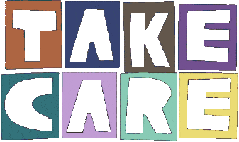 Takecare Sticker