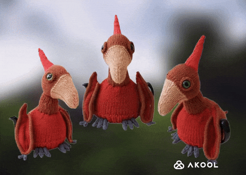 Dinosaur Talking GIF by TeaCosyFolk