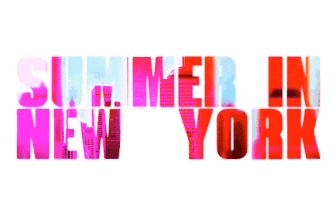 New York Summer Sticker by Ultra Records