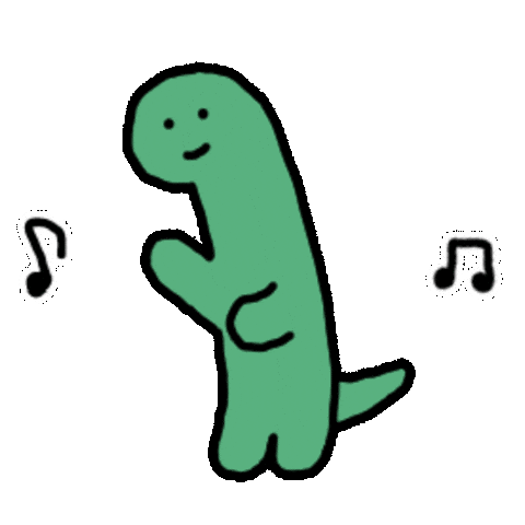 Happy Dance Sticker by Joguman Studio