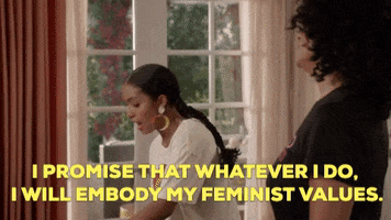 Feminist Whatever GIF by ABC Network
