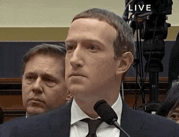 news facebook thirsty mark zuckerberg testimony GIF