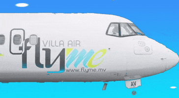 Aircraft Maldives GIF by MVHOTELS
