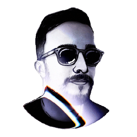 Metal Head Sticker by bartek ujma