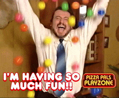 Party Fun GIF by PIZZA PALS PLAYZONE