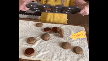 Blueberry Muffin Top Easy Release From Pan Easy Muffin Release Backed Goods Release GIF