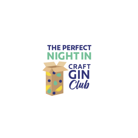 Stay Home Gin And Tonic Sticker by Craft Gin Club