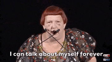 i can talk about myself forever social media GIF by CFDA