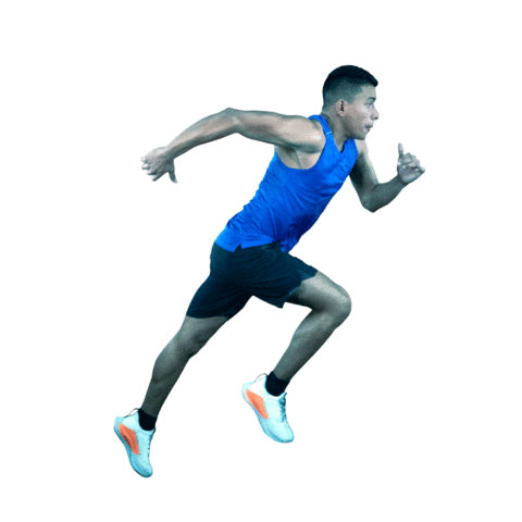 Run Running Sticker by Convivencia MuniGuate for iOS & Android | GIPHY