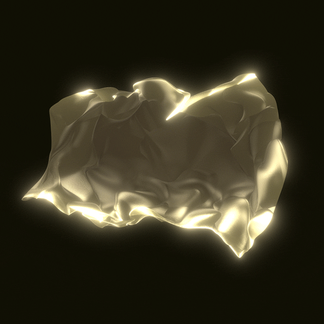 xponentialdesign loop abstract gold glitter GIF