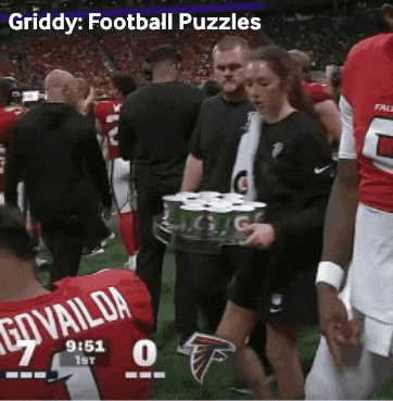 Atlanta Falcons GIF by Griddy Football Puzzles
