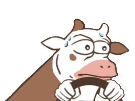 Farming Simulator Cow Sticker by Farming Simulator | Official Channel