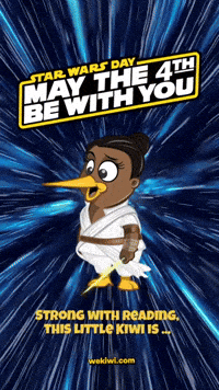 May the 4th be with you Star Wars Day by W.E.Kiwi