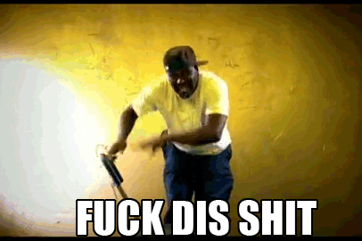 fuck this shit abandon thread GIF by Testing 1, 2, 3