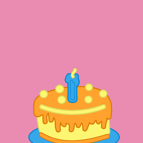 Premium Vector | Beautiful colorful happy birthday happy anniversary cake  with candles
