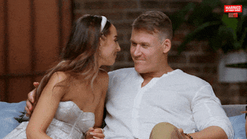 Channel 9 Kiss GIF by Married At First Sight Australia