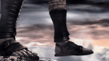 Kratos Falling Meme GIF