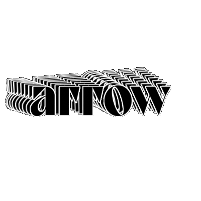 Arrow Creative Sticker